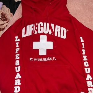 Ft. Myers Beach, Florida Lifeguard Hoodie! Only Worn Once!